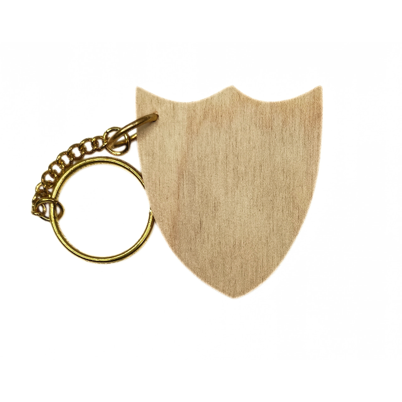 Personalised Shield Keyring