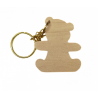 Personalised Teddy Keyring