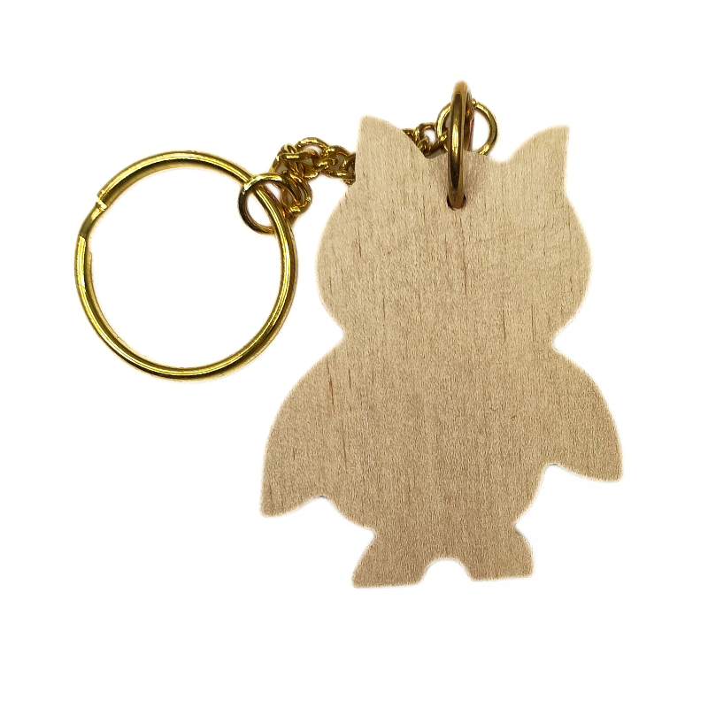 Personalised Owl Keyring 3