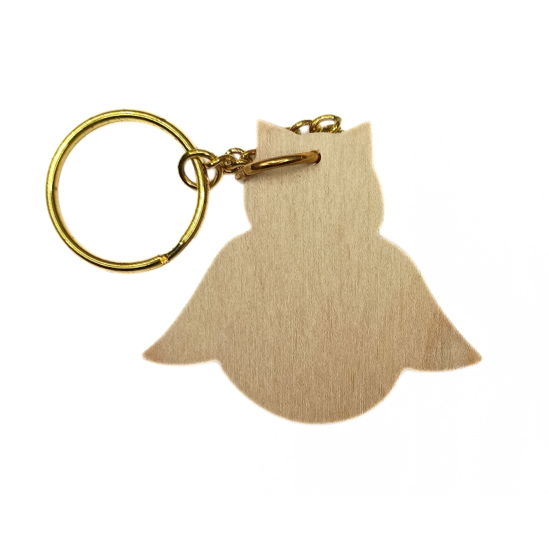 Personalised Owl Keyring 1