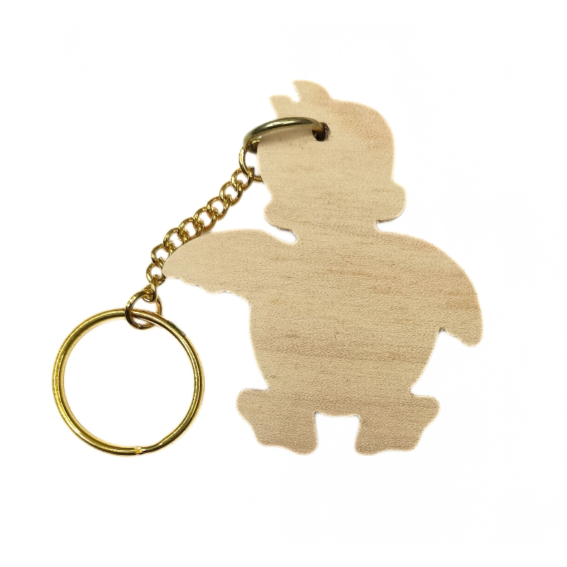 Personalised Duck Keyring