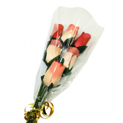 Wooden Rose Bouquet -...