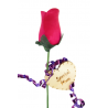 Single Wooden Rose - Hot Pink - Special Mum