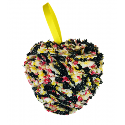 Black, Yellow & Pink Fabric...