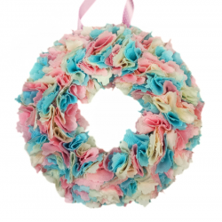 12cm Fabric Wreath with...