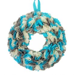 12cm Fabric Wreath with...