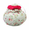 Lavender Puff - White & Pink Ditsy Floral