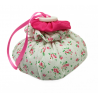 Lavender Puff - White & Pink Mini Floral