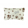 Relaxing Dream Pillow - Cream Dog Paws