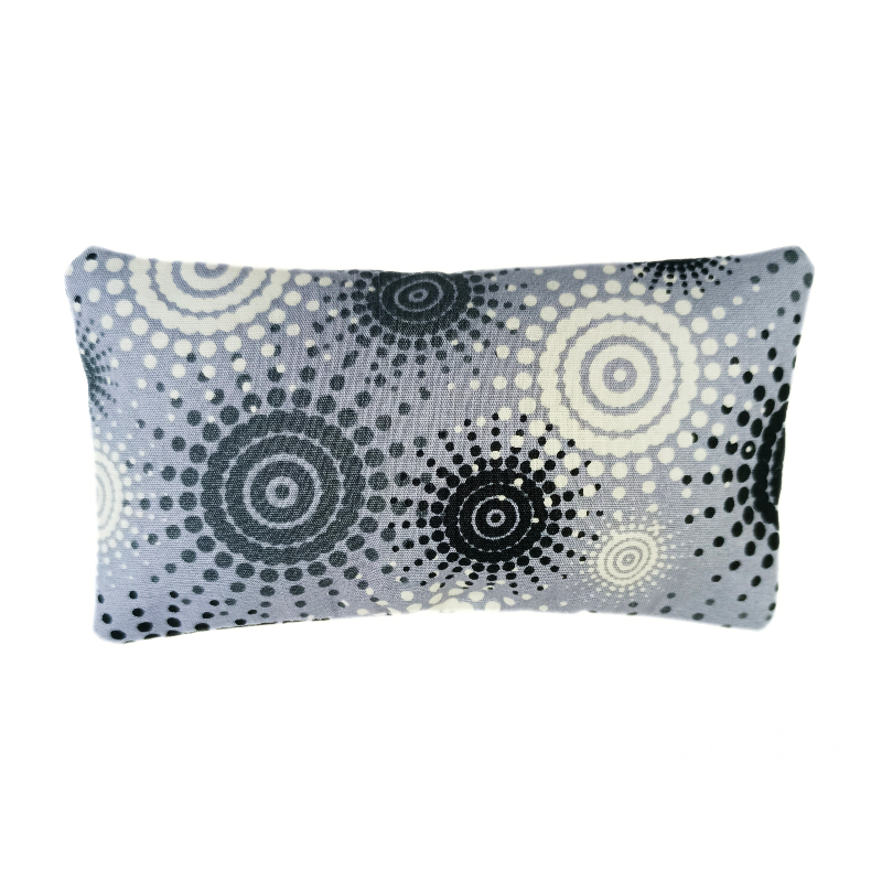 Loving Dream Pillow - Grey Sunburst
