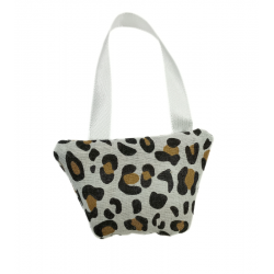 Cheetah Print Lavender Handbag