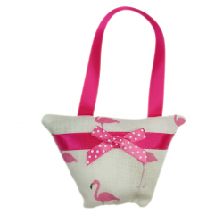 Flamingo Lavender Handbag