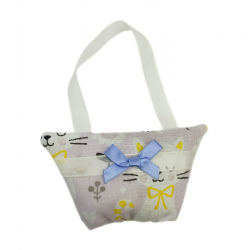 Lilac Cat Lavender Handbag