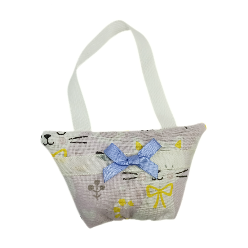 Lilac Cat Lavender Handbag
