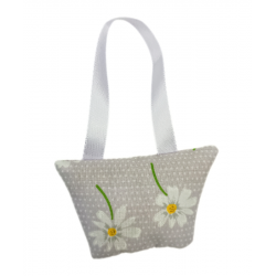 Lilac Daisy Lavender Handbag
