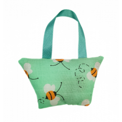 Mint Bee Lavender Handbag