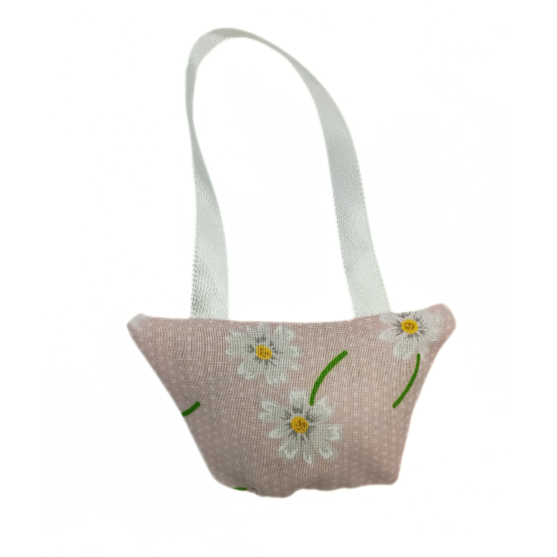Pink Daisy Lavender Handbag