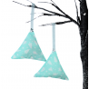 Christmas Scented Tree Decorations - Aqua Trees