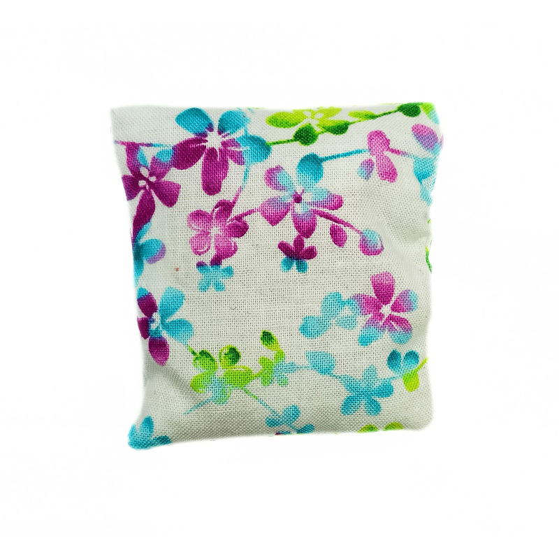 Mini Lavender Pillow - White Floral