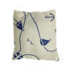 Mini Lavender Pillow - Cream Nautical