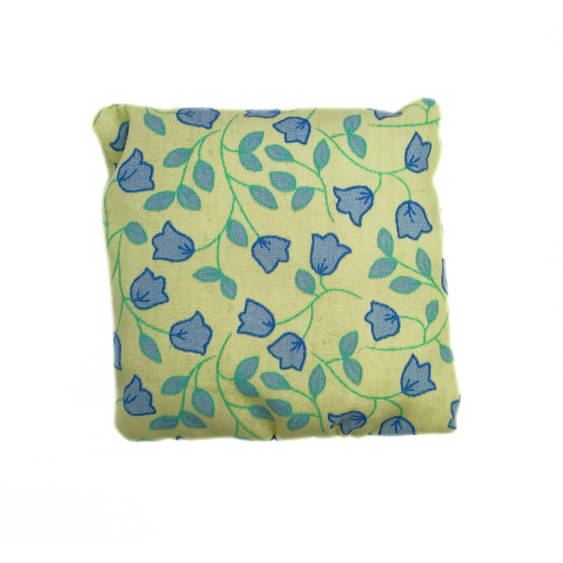 Mini Lavender Pillow - Yellow & Blue Floral