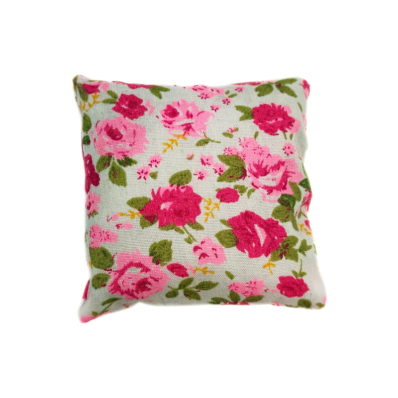 Mini Lavender Pillow - White & Pink Floral