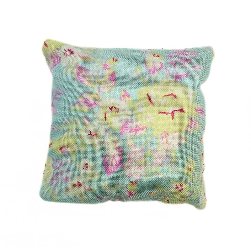 Mini Lavender Pillow - Blue, Yellow & Pink Floral