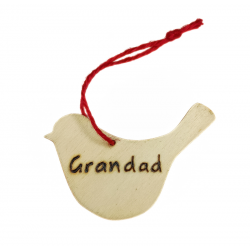 Personalised Wooden Robin...
