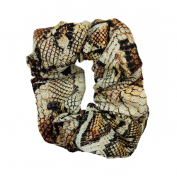 Snake Skin Mini Scrunchie