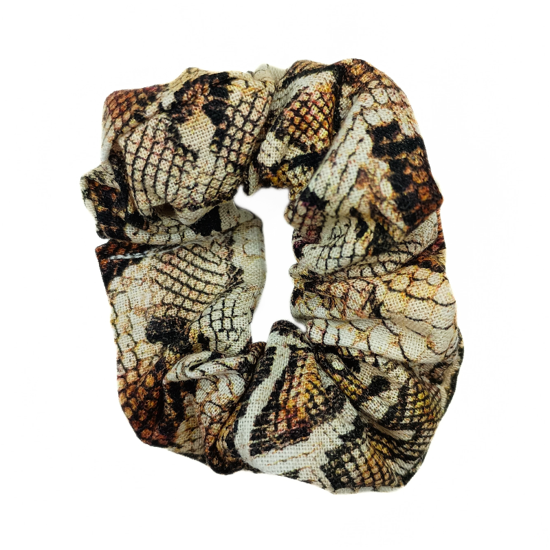 Snake Skin Mini Scrunchie