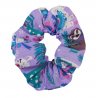 Christmas Purple Fantasy Scrunchie