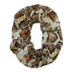 Snake Skin Scrunchie