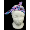 Christmas Purple Fantasy Self Tie Headband