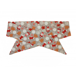 Christmas Grey Self Tie...