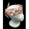 Christmas Grey Self Tie Headband