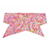 Pink Frosting & Sprinkles Self Tie Headband