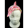 Pink Frosting & Sprinkles Self Tie Headband