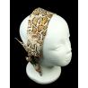 Snake Skin Self Tie Headband