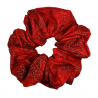 Christmas Red & Gold Swirl Mega Scrunchie