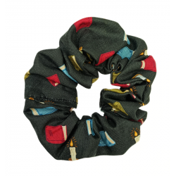 Book & Candles Scrunchie
