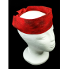 Christmas Red & Gold Swirl Self Tie Headband