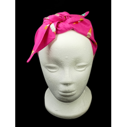 Pink Ice Cream & Lollies Self Tie Headband