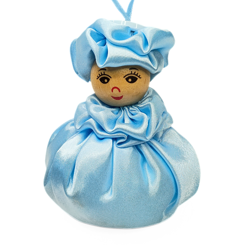 Satin Sweetheart  - Baby Blue - Lavender