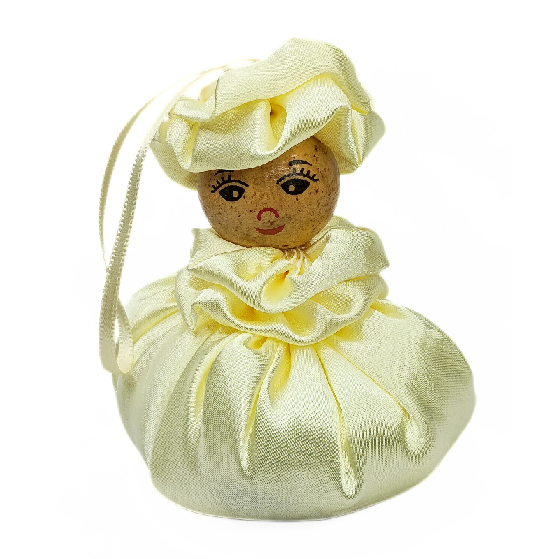 Satin Sweetheart  - Cream - Lavender