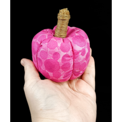 Pink Scented Fabric Pumpkin