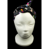 Cat & Books Self Tie Headband
