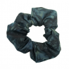 Black Batik Scrunchie