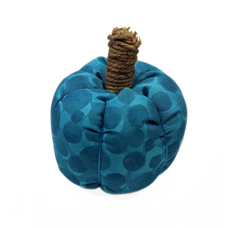 Cornish Blue Scented Fabric Pumpkin