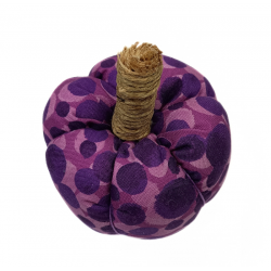 Multi Purple Scented Fabric Pumpkin