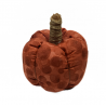 Milk Chocolate Brown Scented Fabric Pumpkin